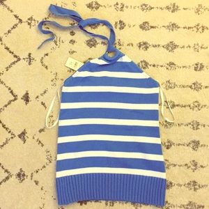 NWT Ann Taylor LOFT Striped Halter